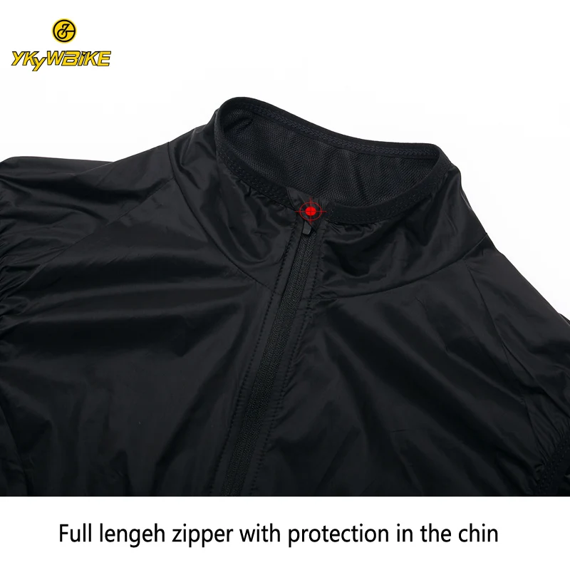 Men Women Windproof  Running Vest MTB Bike Bicycle Reflective Clothing Sleeveless Cycling vest