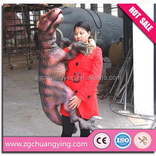 Form a complete set of dinosaur performing dress suit, size order handheld electric dinosaurs