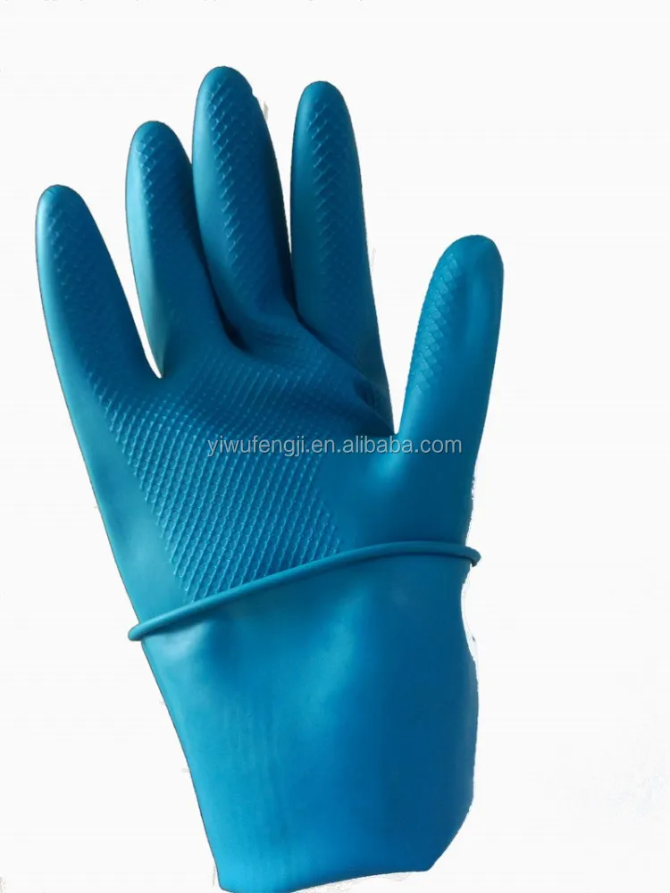 Long fancy household latex gloves/Fingerless Hand Protective Safety Gloves Household Latex Gloves