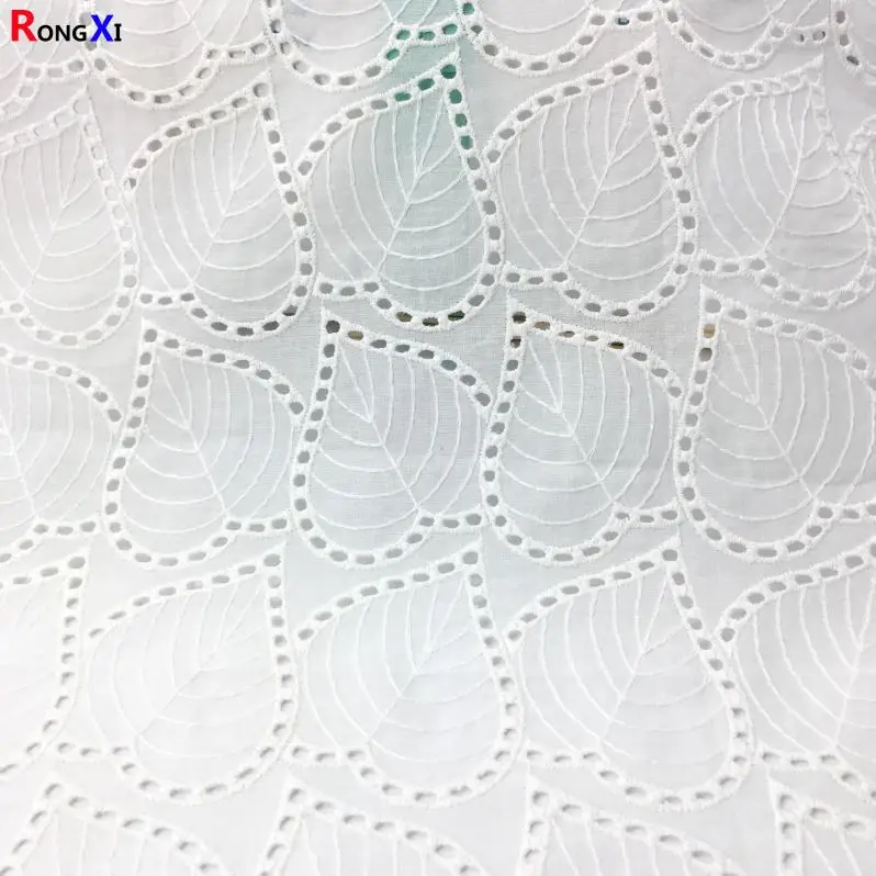 RXF0585 embroidery pima cotton Cotton Fabric