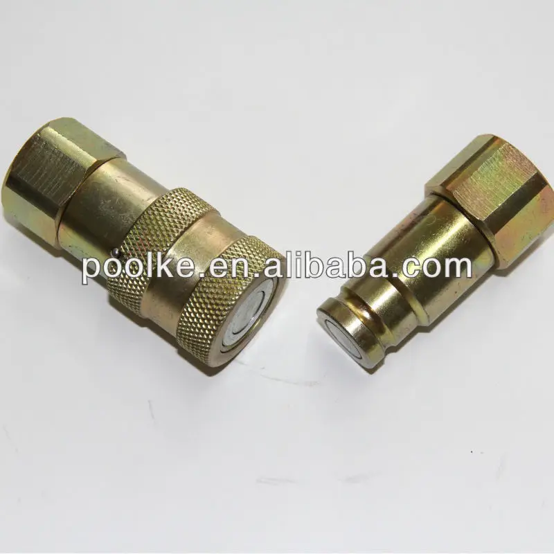 
ISO 16028 Flush-faced hydraulic quick connect coupling 