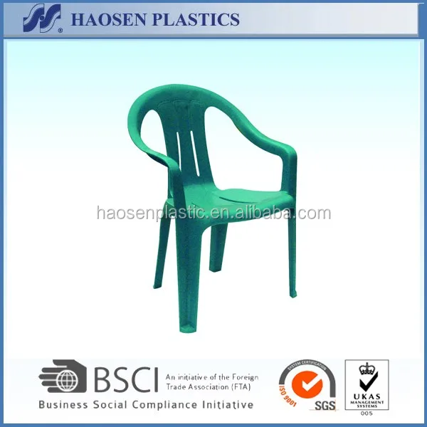 cheap modern plastic chair with arm and table