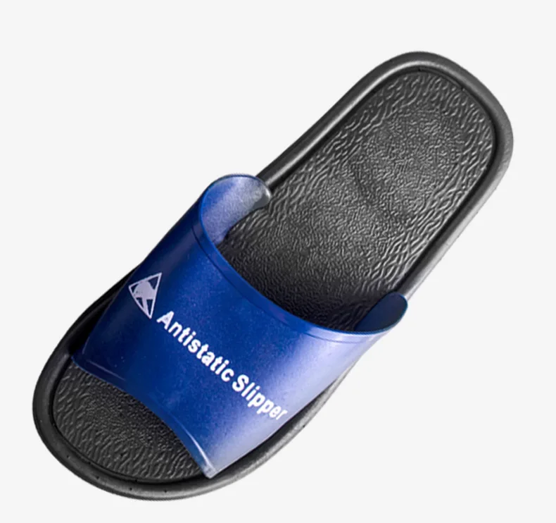 ESD PVC slipper antistatic blue safety slipper antiskid ESD slipper