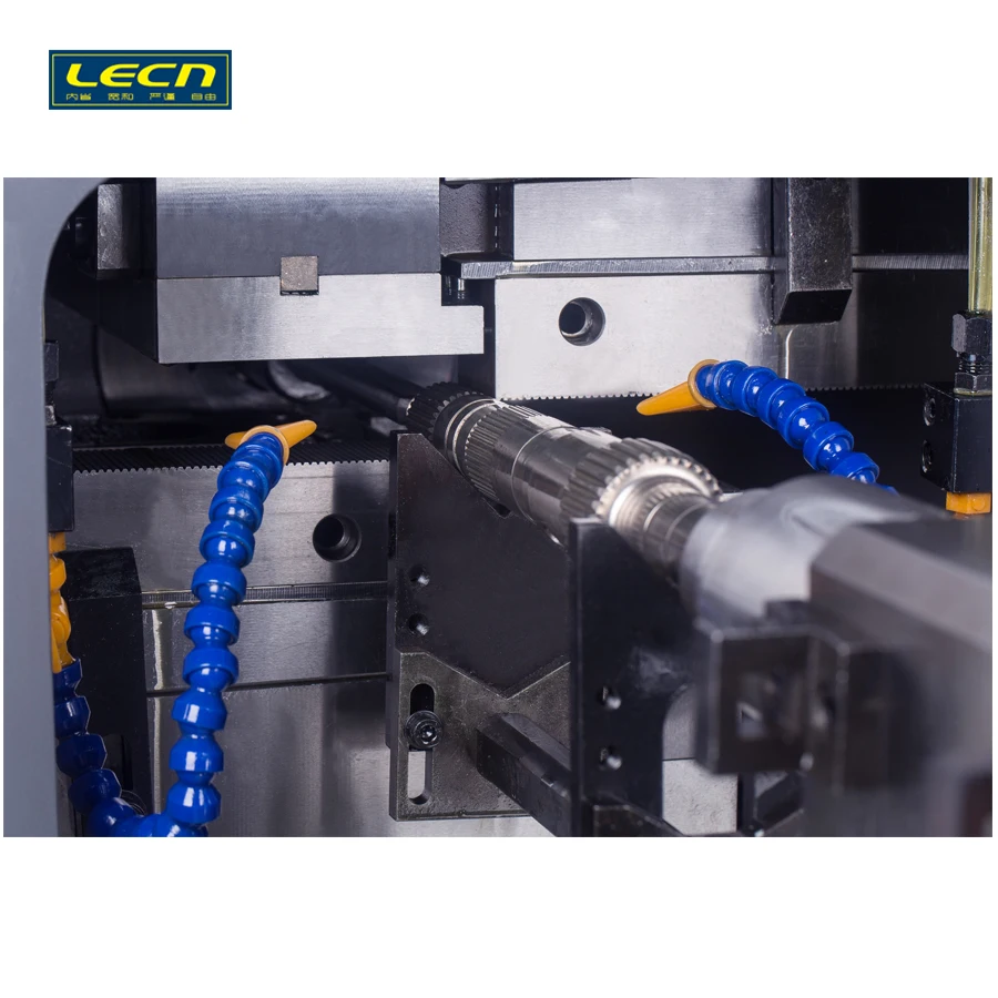 LC800A /LC1000A horizontal Spline shaft hobbing Machine for auto parts forming