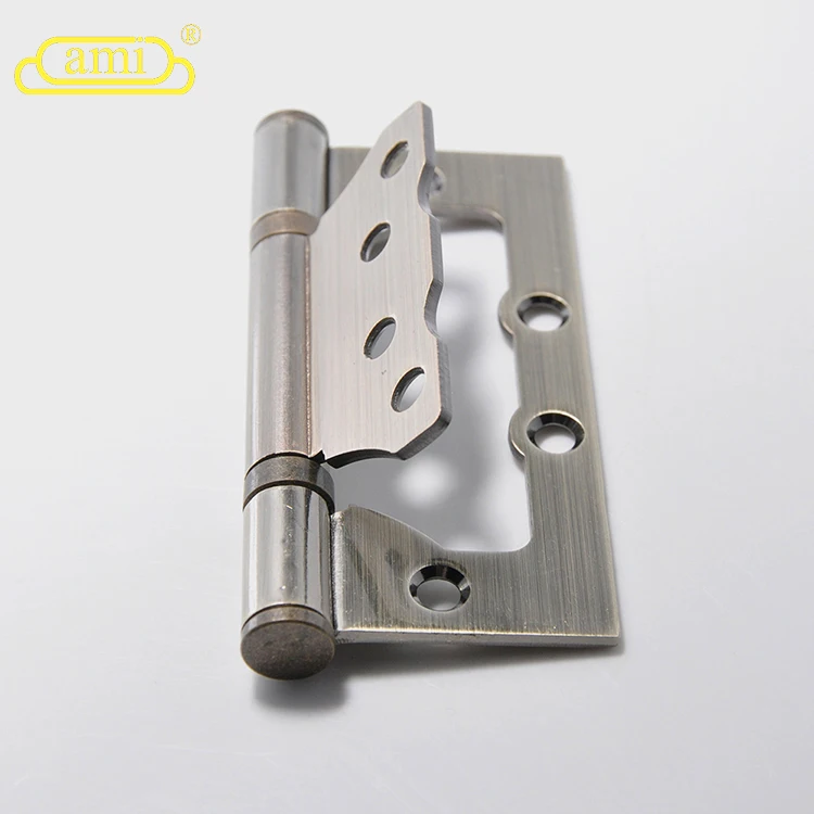 Домашняя деревянная дверь Античная бронзовая отделка смываемый шарнир