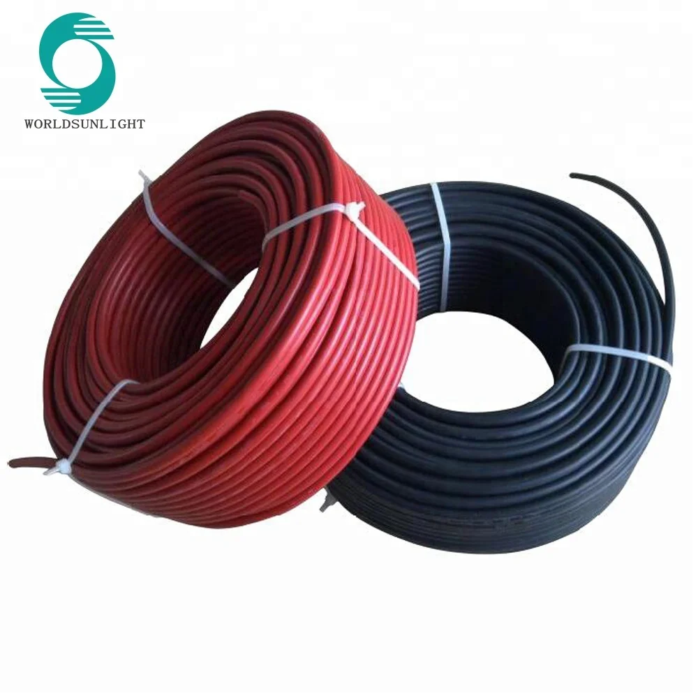  CE TUV утвержден 2PfG 1169 одиночный Двухъядерный 2 5 мм2 4 6 10 10AWG 12 AWG 14AWG XLPE PV1-F DC Солнечный Кабель pv