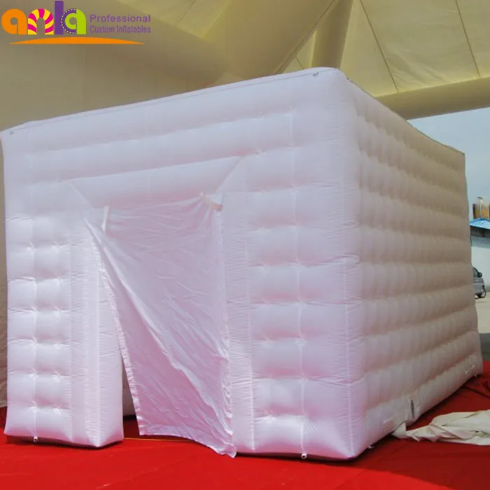 Mini Size Indoor Studio Cube Tent Inflatable Cube Tent with Led Light