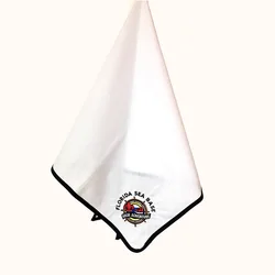Высококачественный шейный платок из полиэстера и хлопка с логотипом на заказ для летнего лагеря