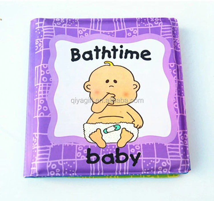 
Custom design baby toy soft PVC waterproof bubble baby bath book 