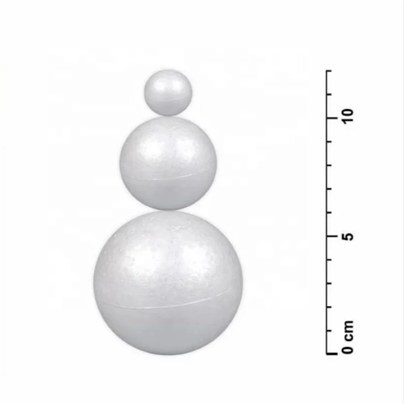 30CM Modelling Polystyrene Styrofoam Foam Ball White Cone For DIY Christmas Tree Party Decoration Supplies Christmas