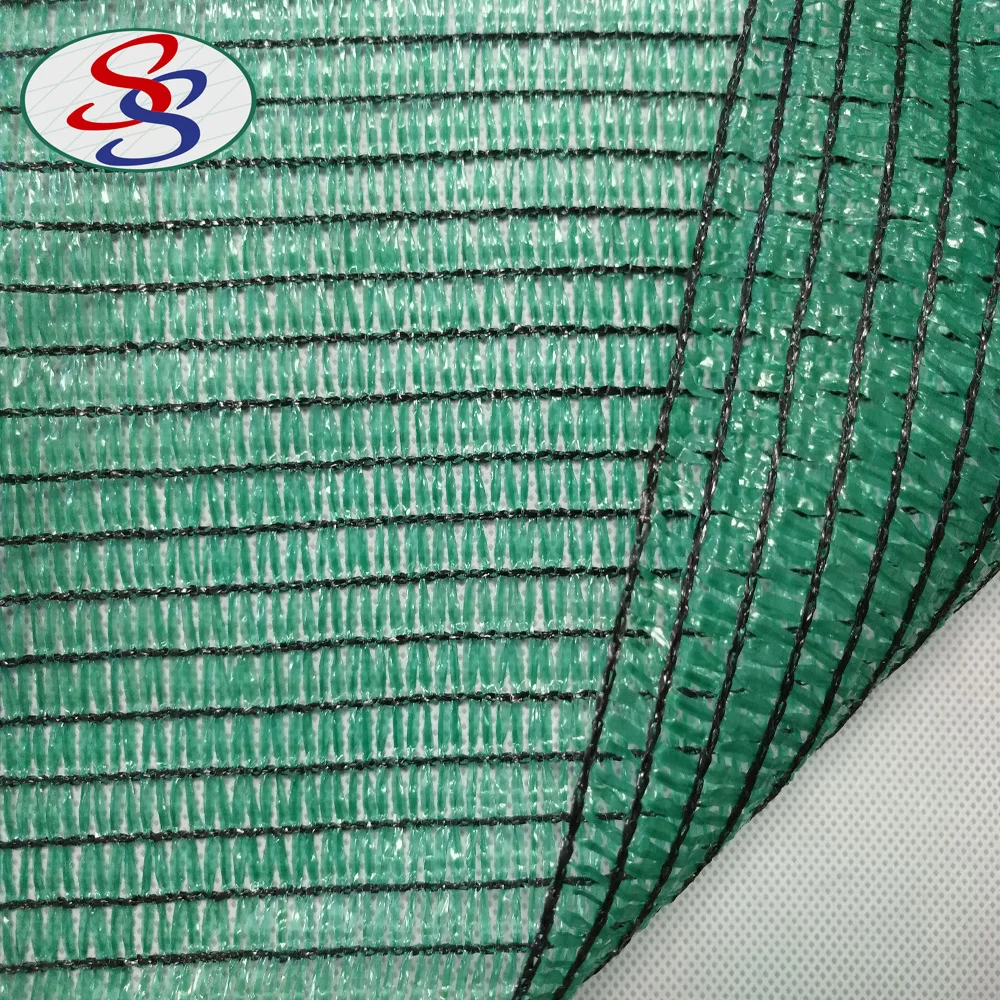 HDPE material green agricultural shade net for protective and shading