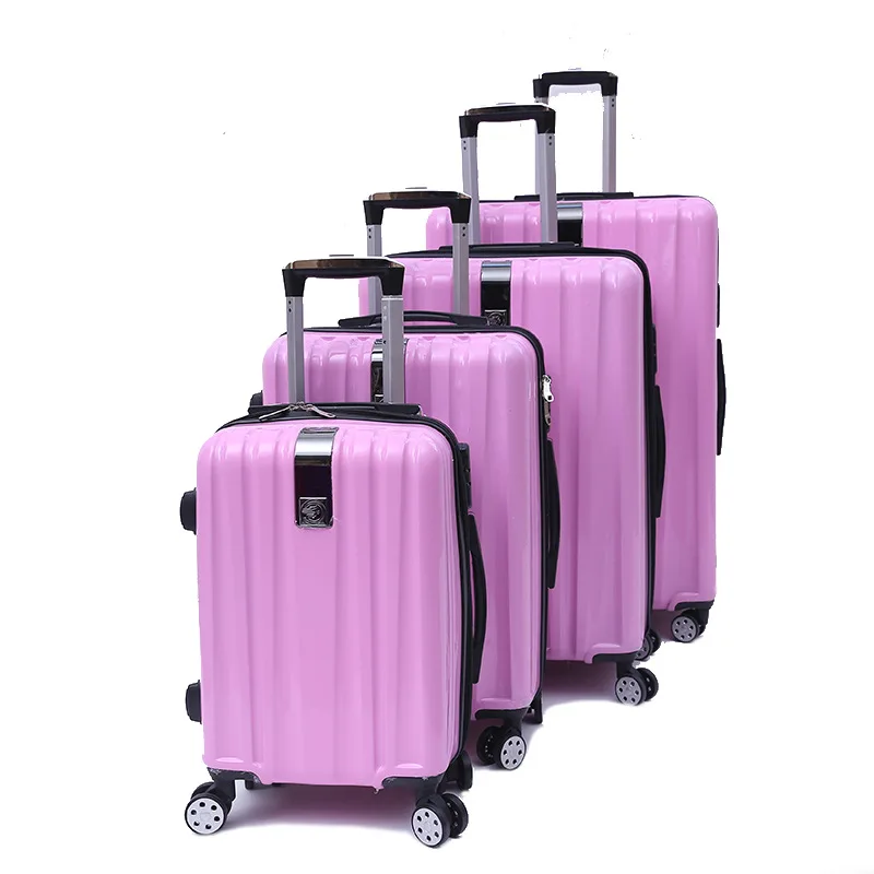 4 Piece PC Travelling Luggage Suitcase Set