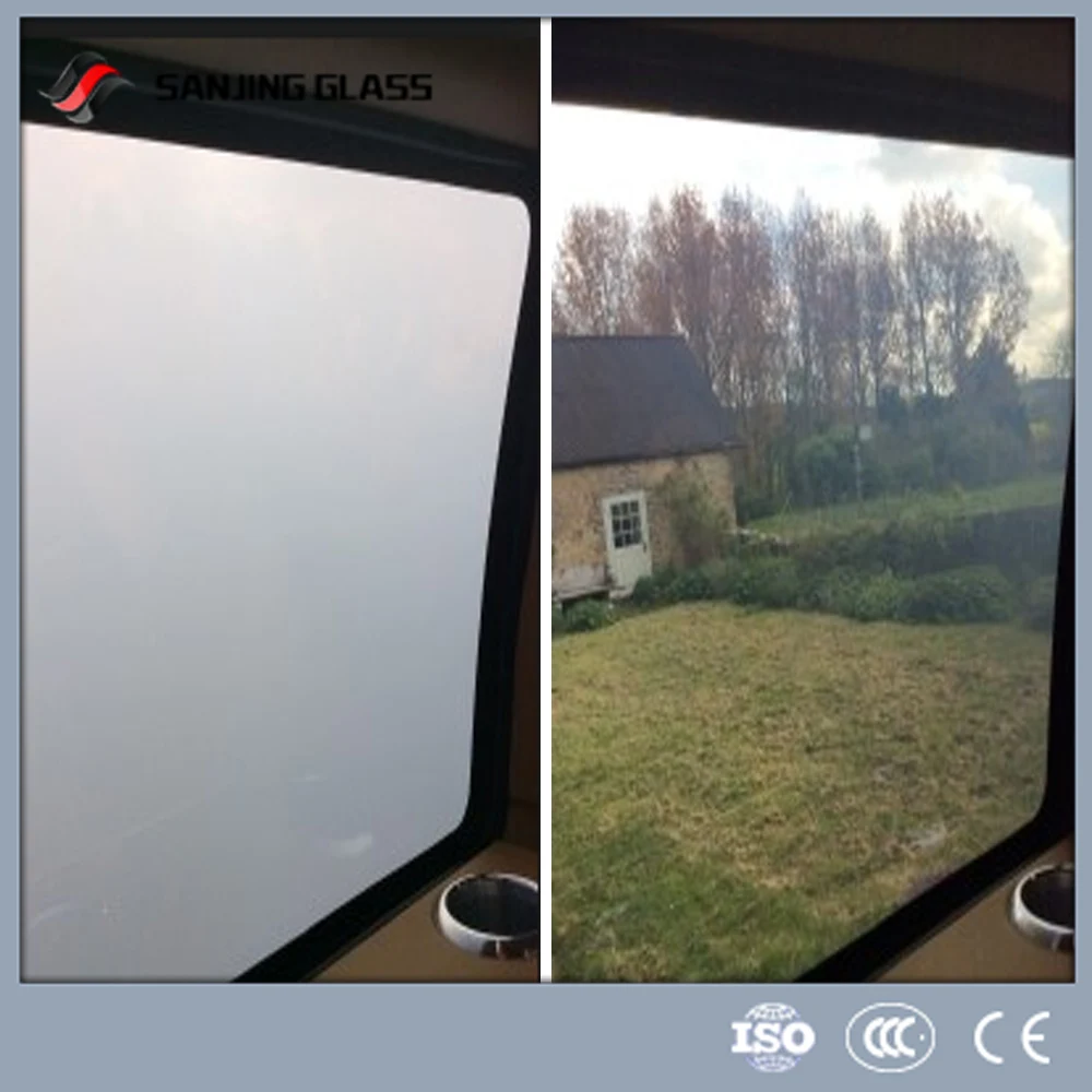2015 High-Tech Clear To Frosted Switchable Smart Glass
