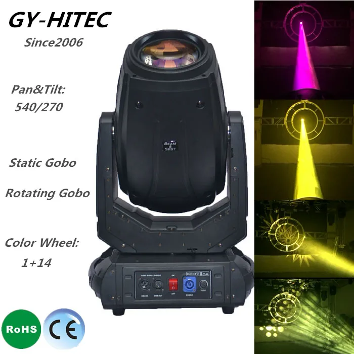 Профессиональный 280 луча Moving Head Wash перемещение головы / 10R пятна шулер луч Wash Moving Head