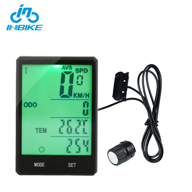 INBIKE LED 2.8 Screen Smart Bike Bicycle Computer Speed Meter