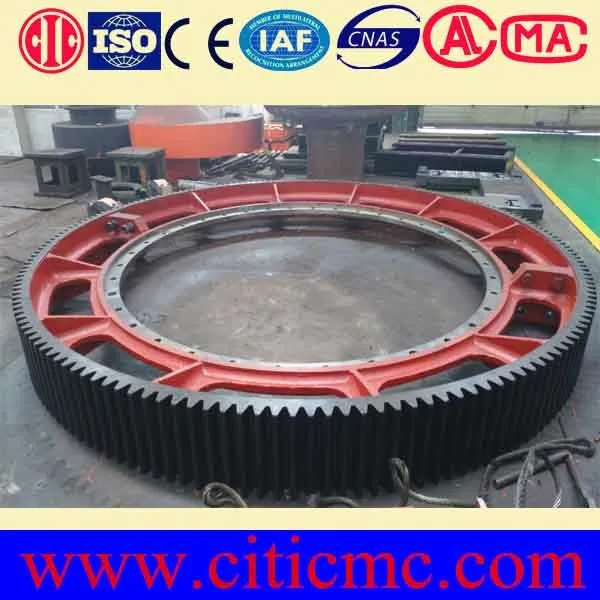 
Rotary kiln Ring Gear and ball mill Ring Gear 