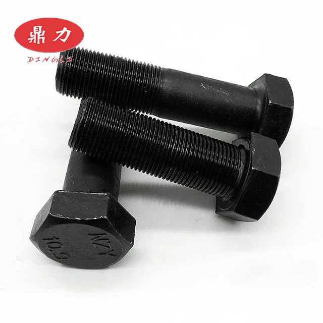 Болт с шестигранной головкой класса 10 из углеродистой стали