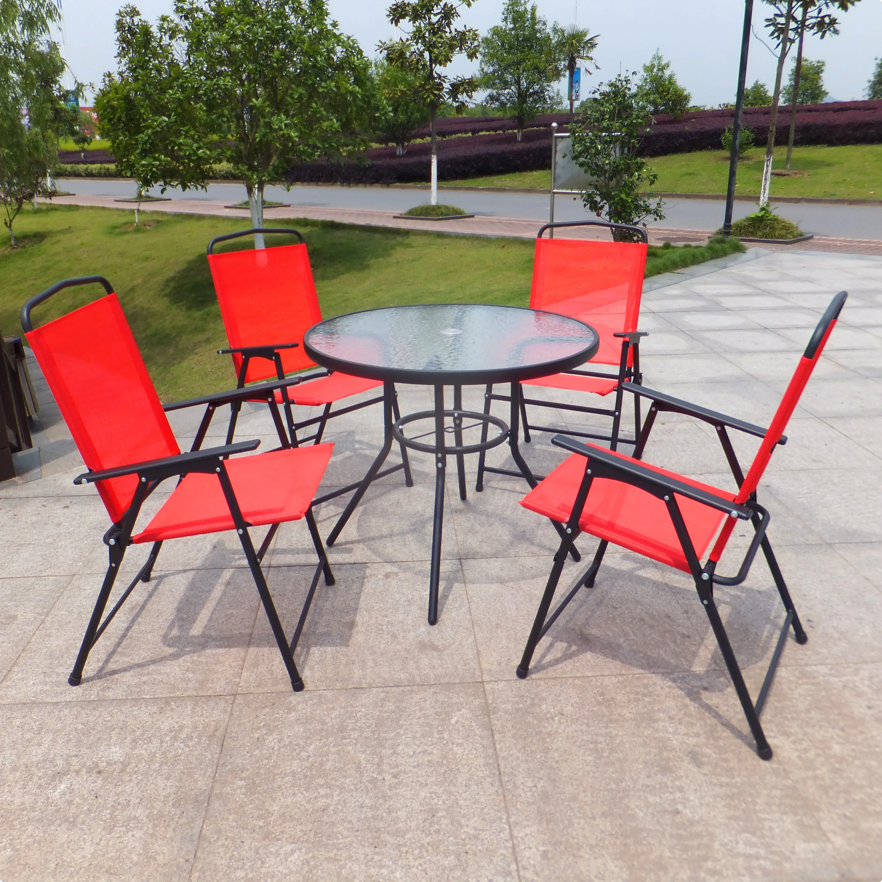 Uplion vogue table and chair patio dining sets