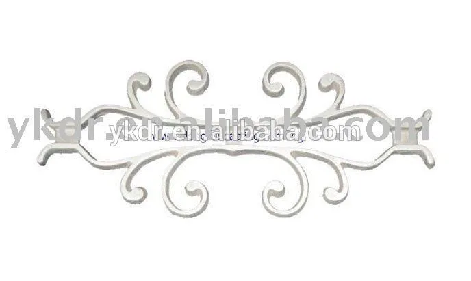 Aluminum garden fence powder coating sand casting aluminium parts aluminum gravity casting gravity die casting