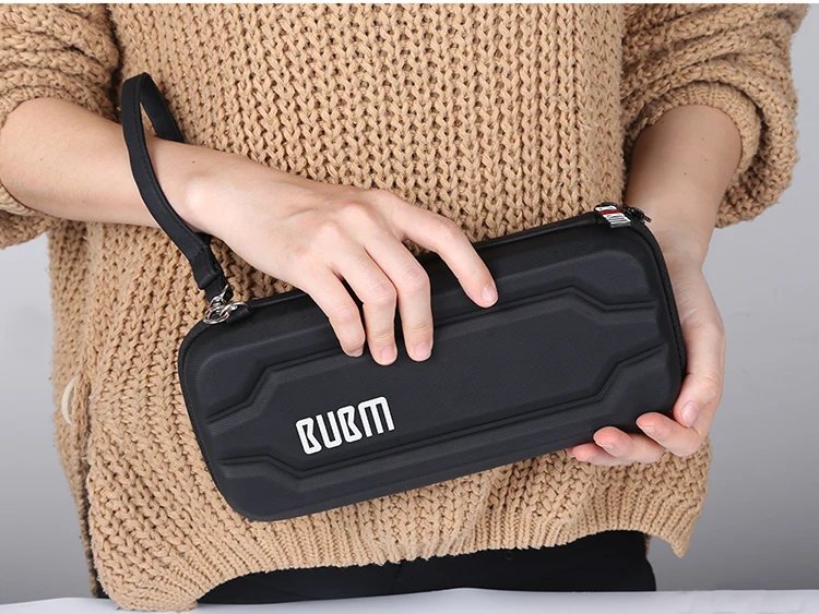 BUBM EVA high quality protective travel carring case with SD card slots for nintendo switch