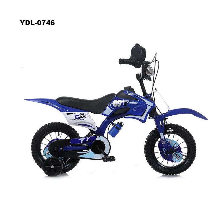 Мото детский велосипед 12-дюймовый односкоростной детский велосипед