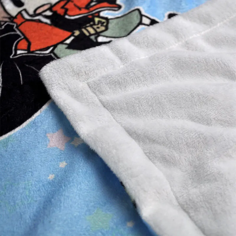 Anime blanket custom printed quilt cover summer quilt bed cover double side