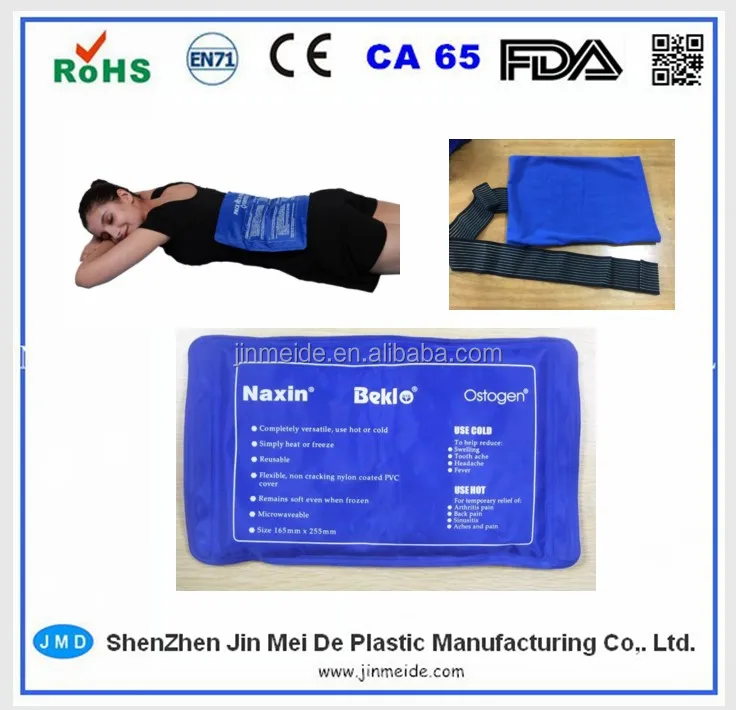 
Pain Relief Hot & Cold Back Compress Pack / Gel Pack Reusable / Cold Back Gel Pack 