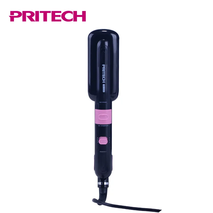 PRITECH Good Quality Ceramic Coating Plate 2-In-1 Hair Straighteners