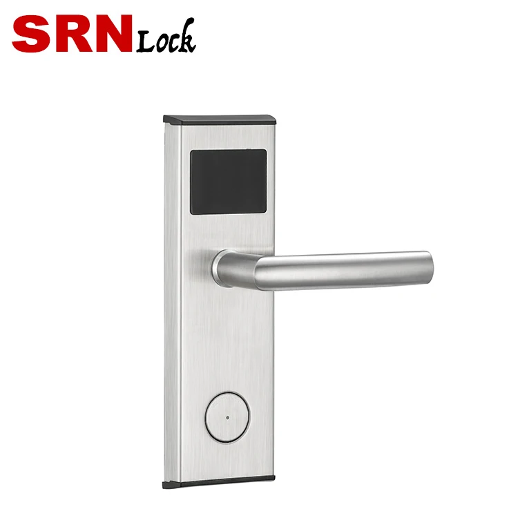 
electronic RFID Read door lock with key and card 