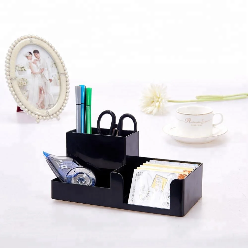 
Promotional Colorful Plastic Pen Holder Custom Logo 