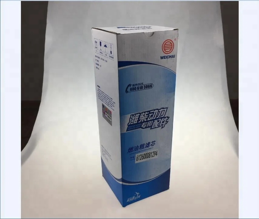 Weichai diesel engine spare parts fuel filter 612600081294