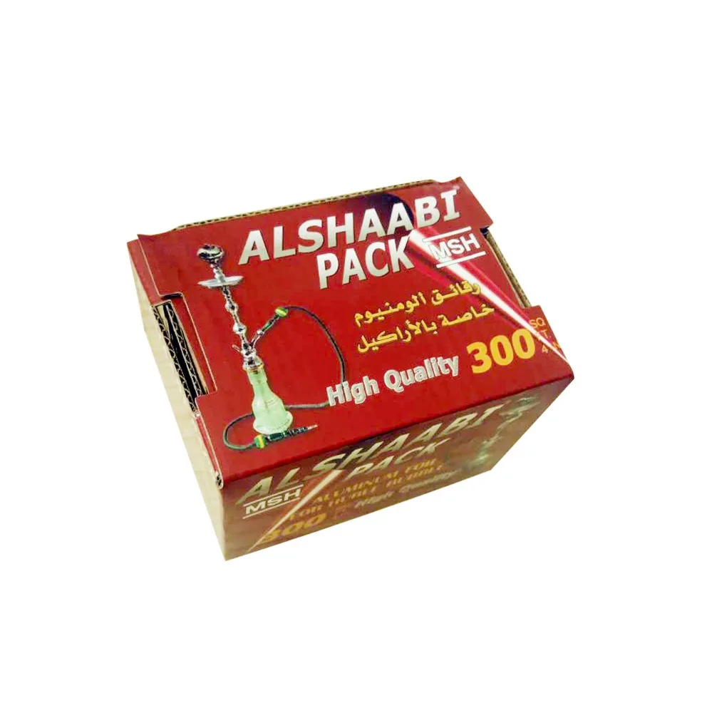 High Quality Durable Smoking Foil Wholesale Aluminum Foil Shisha Hookah