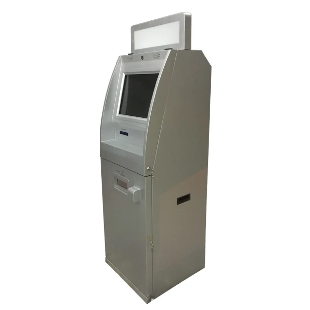 19inch bank atm self payment terminal parking CDM cash recycler dispenser deposit kiosk