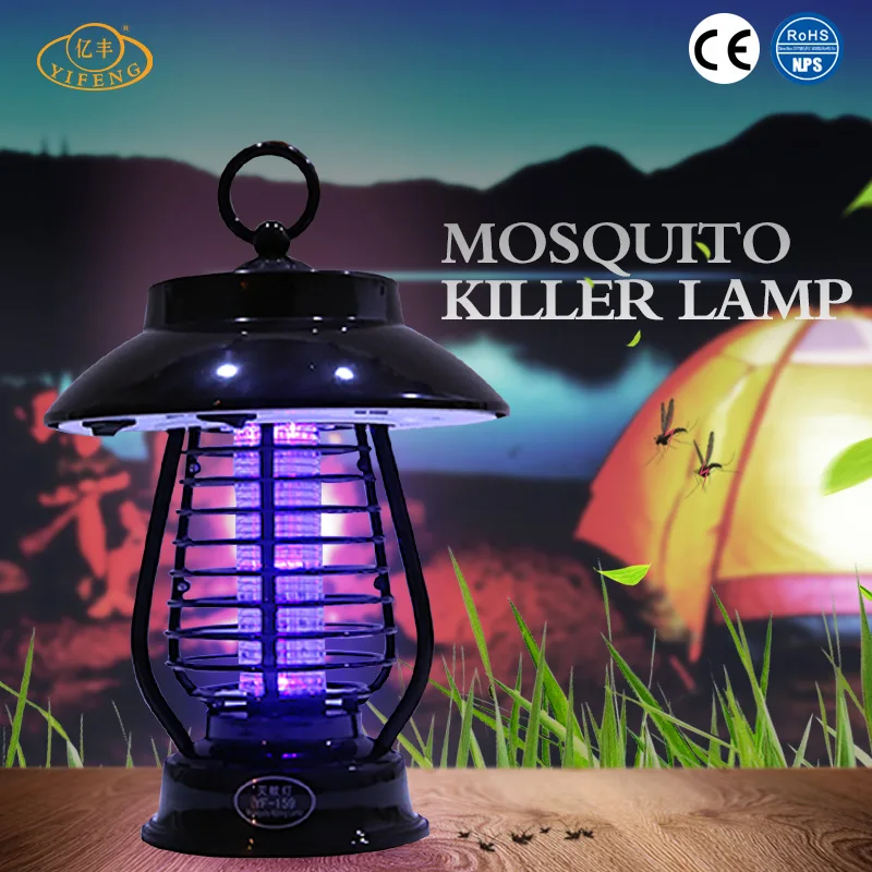 Modern Bug Zapper Hot Sale Solar Products usb portable eco-friendly blue light uv anti mosquito lamp led killer outdoor