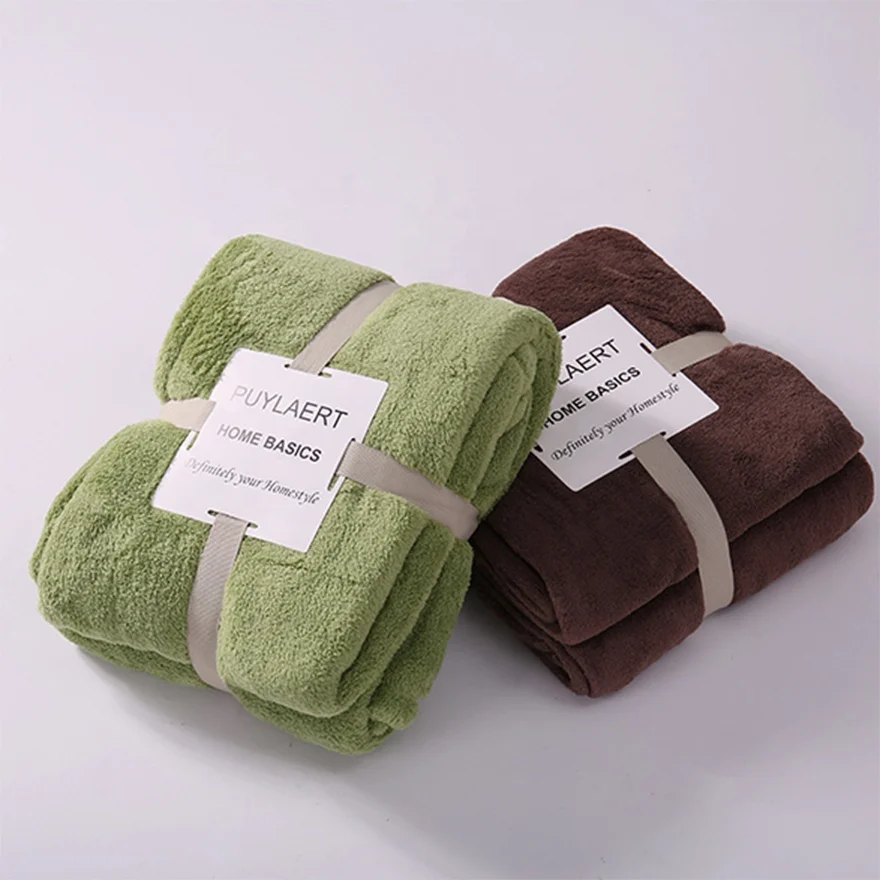 
Wholesale 100% polyester knit coral fleece throw blanket 