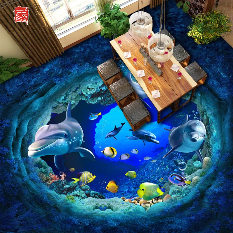 China supplied automatic glass brick making machine for 3D effect image floor tiles