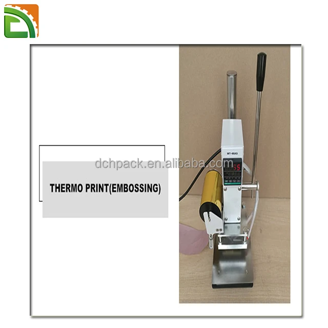 cheap card making with gold paper stamp foil embossing machine