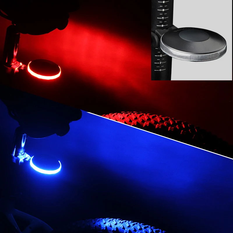 ZOLi ZL1239 Bicycle Tail Light USB Six Modes Safety LED Light 360-Degree Surround Waterproof Warning Light