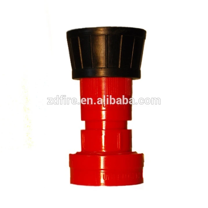 On & Off plastic and brass core fire hose reel nozzle,fire hydrant nozzle