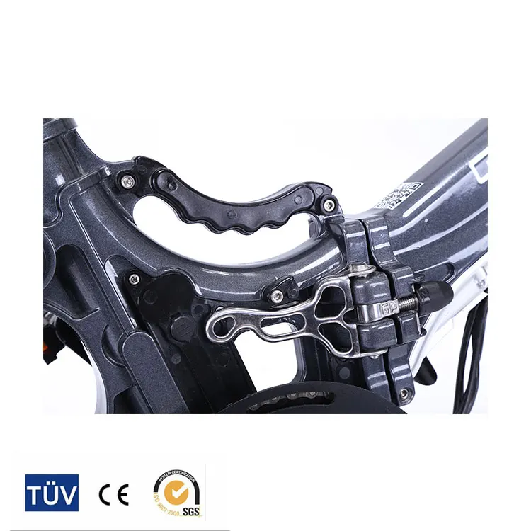 
China 36v disc brake 20 inch sport mini folding electric bicycles bike 