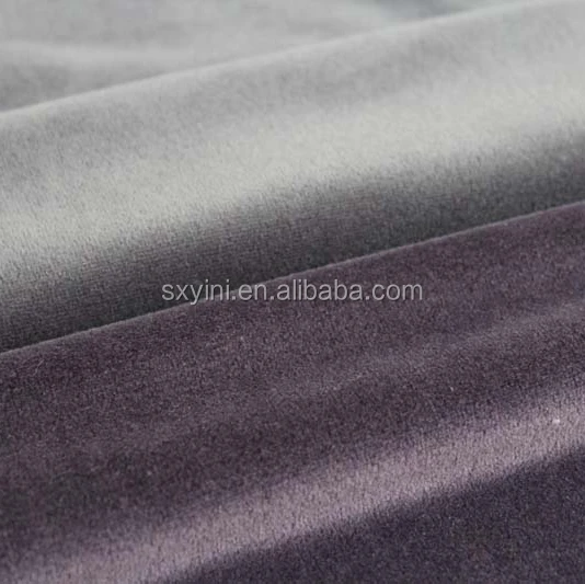 YINI new sample 80%C20%T CVC knitted velvet fabric wholesale
