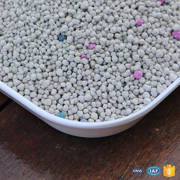 Китай, натуральный кошачий наполнитель, бентонит/мячик, белый кошачий наполнитель для уборки кошки, свежий дом (KL002)