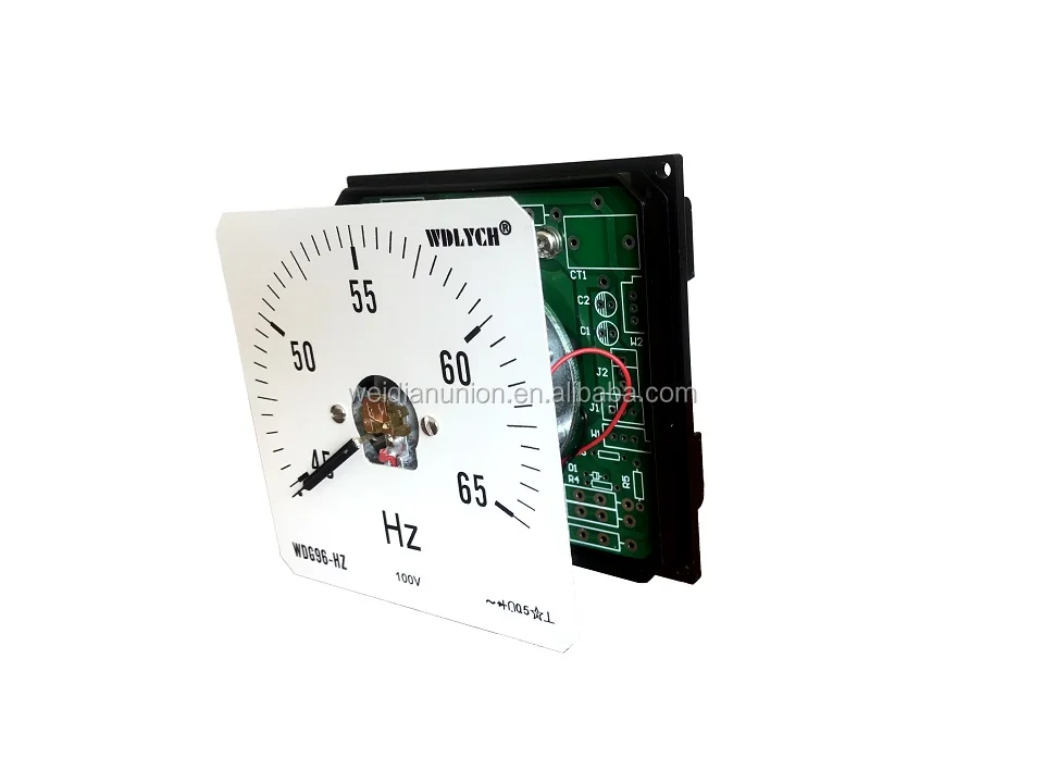 
45-65Hz Square Type Wide indicating Frequency Meter 