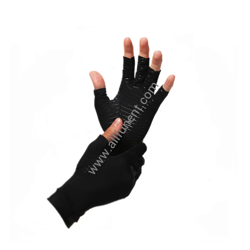 
Compression Gloves Infused With Copper Nylon Arthritis Sports Joint Pain 