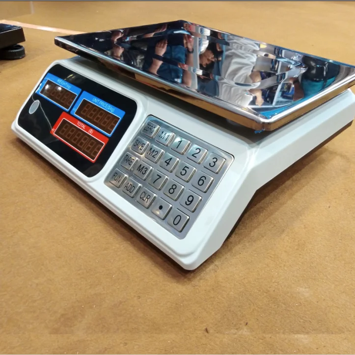 Electronic Pricing Scale ACS--268B 30kg 40kg Digital Weighing Scale