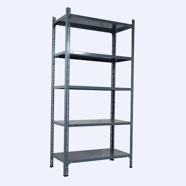 Multifunctional Slotted Angle Steel Rack/Metal Storage Shelf