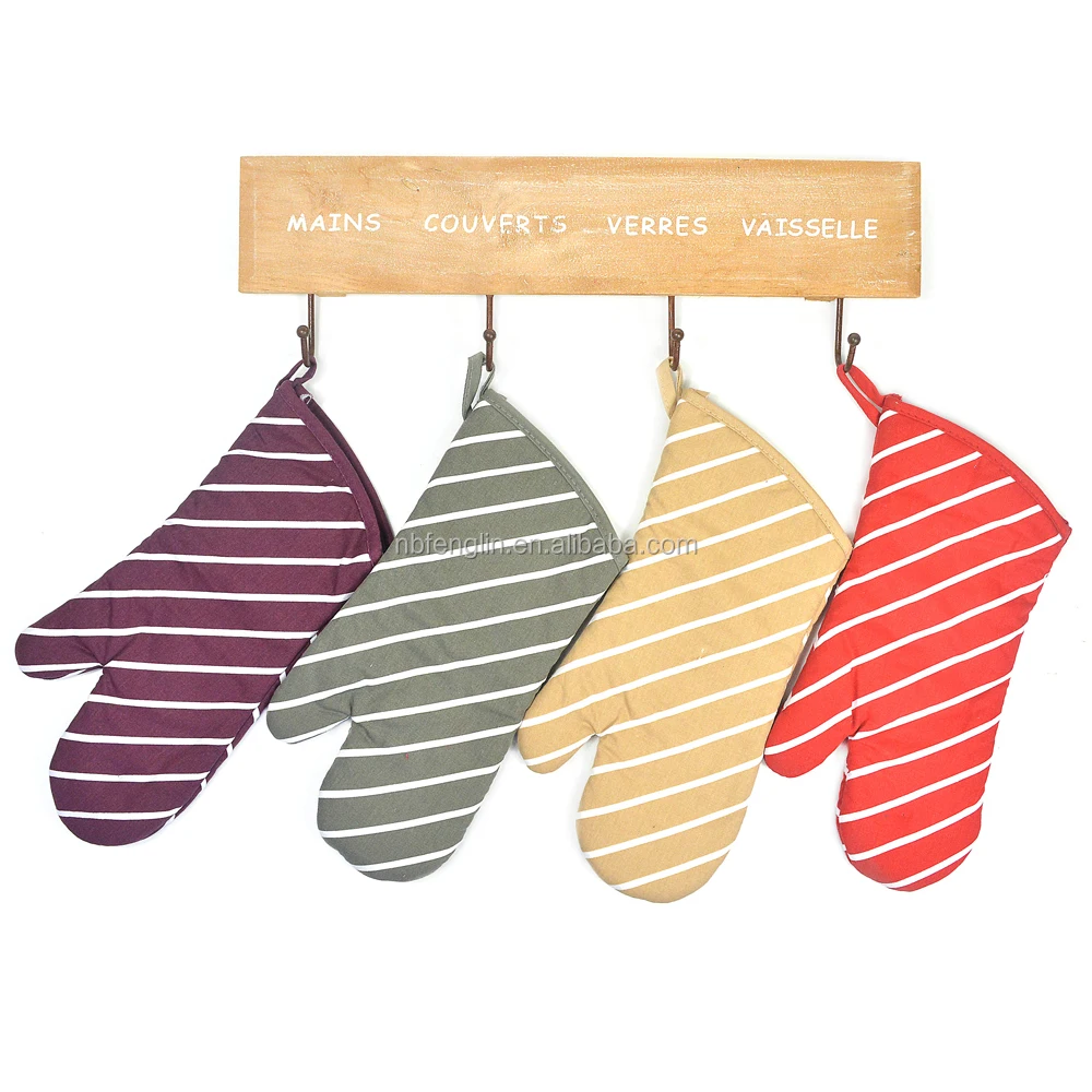 Alibaba китайская фабрика длинная профессиональная варежка для духовки Толстая хлопковая кухонная перчатка для духовки