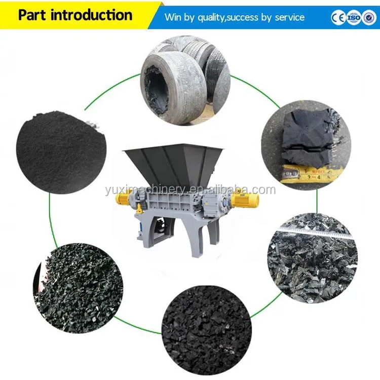Высокое качество отходов резиновые шины утилизации оборудования резиновые шины переработки машина