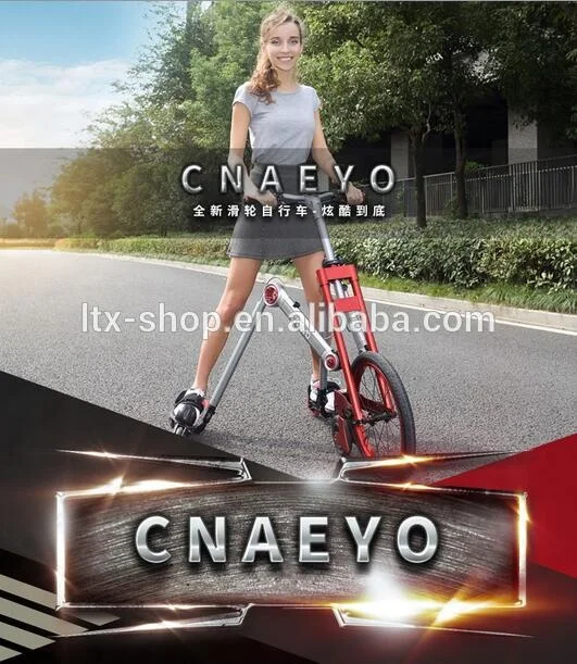 2022 Exercise Outdoor Sports Cool 3 wheel Roller Skating Shoes bike Folding Skating Bike with Roller Skating Shoes For Adult