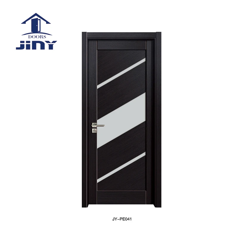 
Simple design glass door insert replacement interior door 